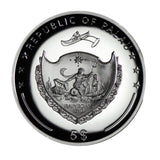 1 OZ GOAT 2015 SILVER COIN