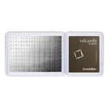 100 X 1 GRAM VALCAMBI SILVER COMBI BAR