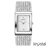 Seksy Krystal Stone Set Bracelet Watch