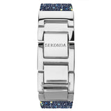 Seksy Rocks® Blue Stone Set Bracelet Watch